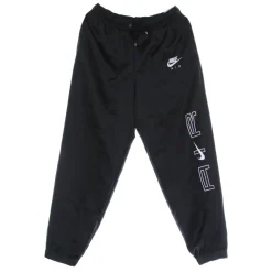 Air Woven Pantalon de Survêtement Femme Noir/Blanc