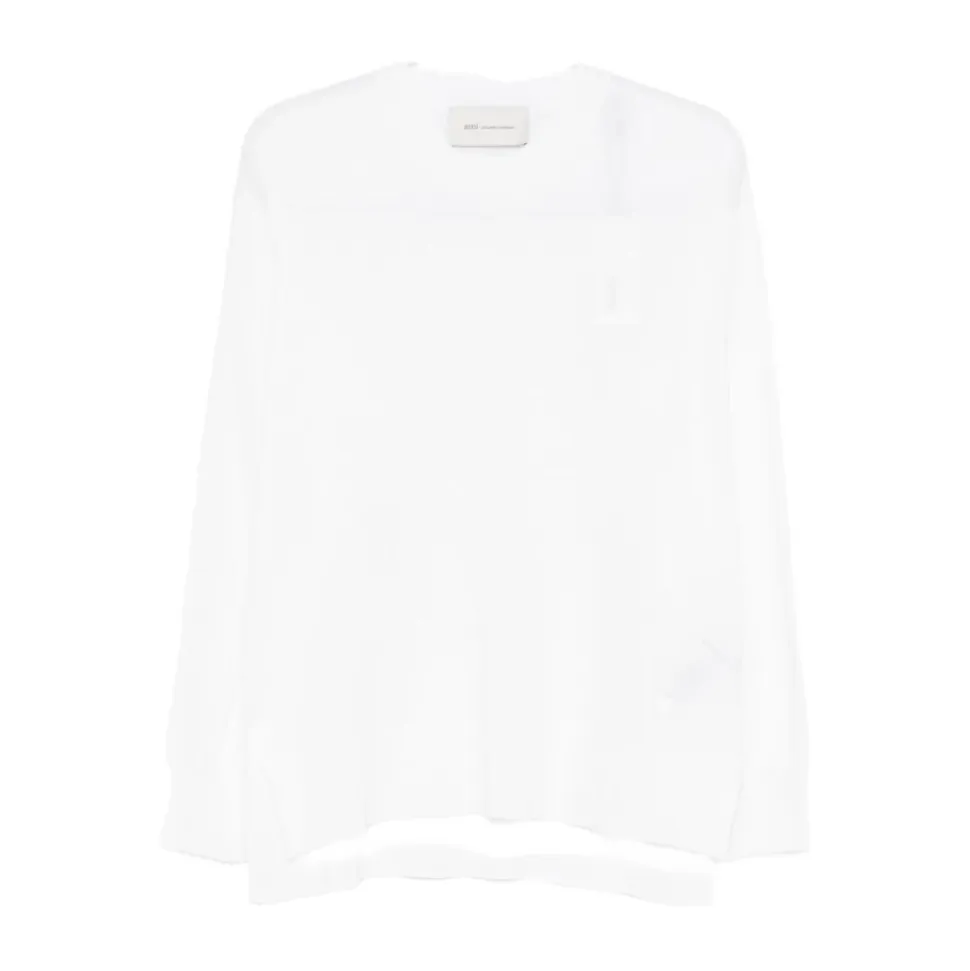 Ami Paris Sweaters White