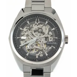 96A293 - Montre Homme Bulova - Automatique Squelette Surveyor