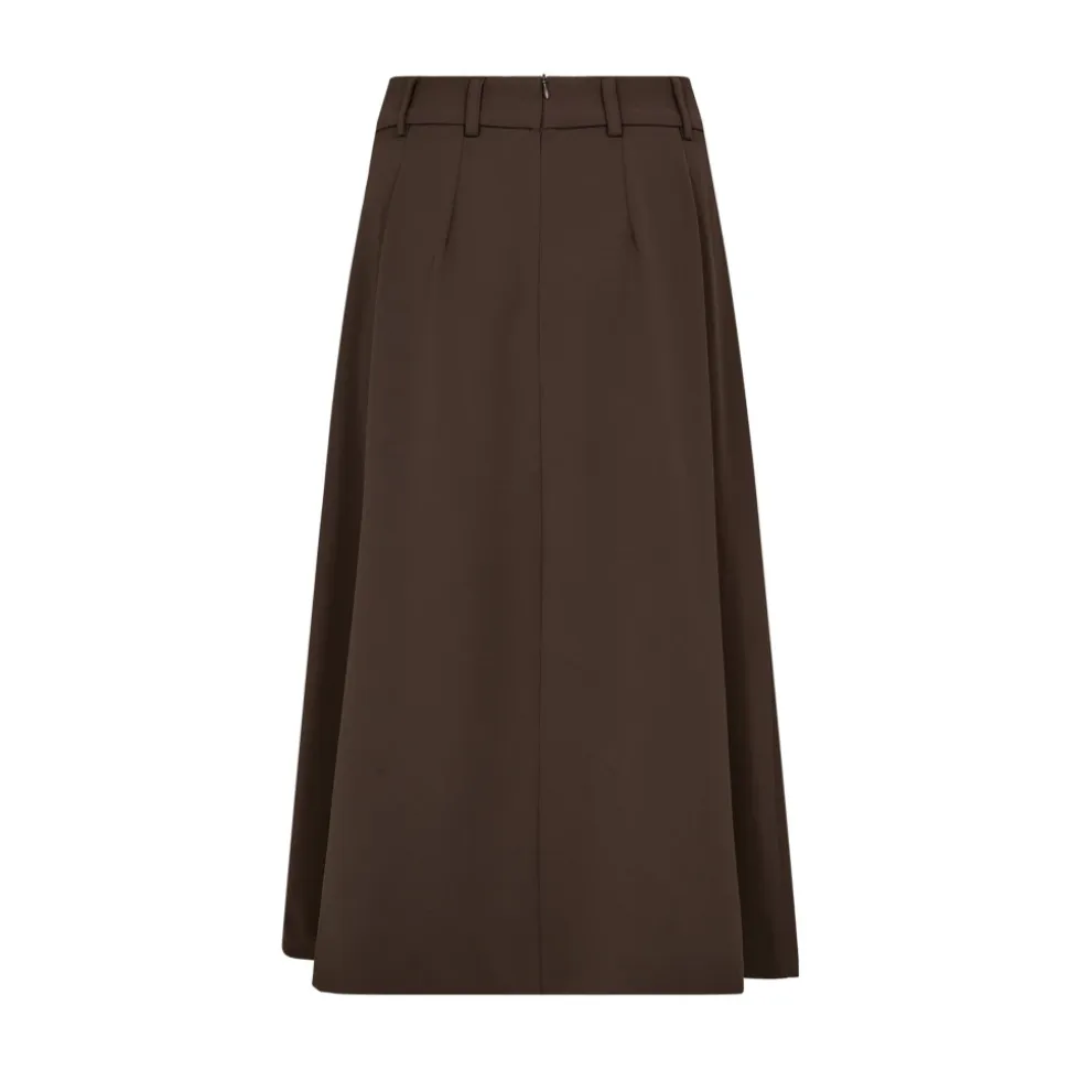 Anyacc Midi Pleat Skirt