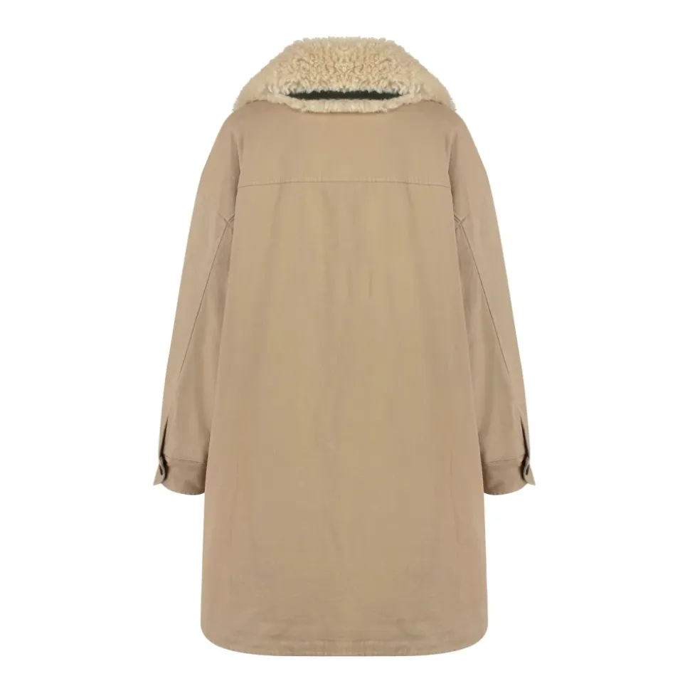 Asymmetric Hem Parka