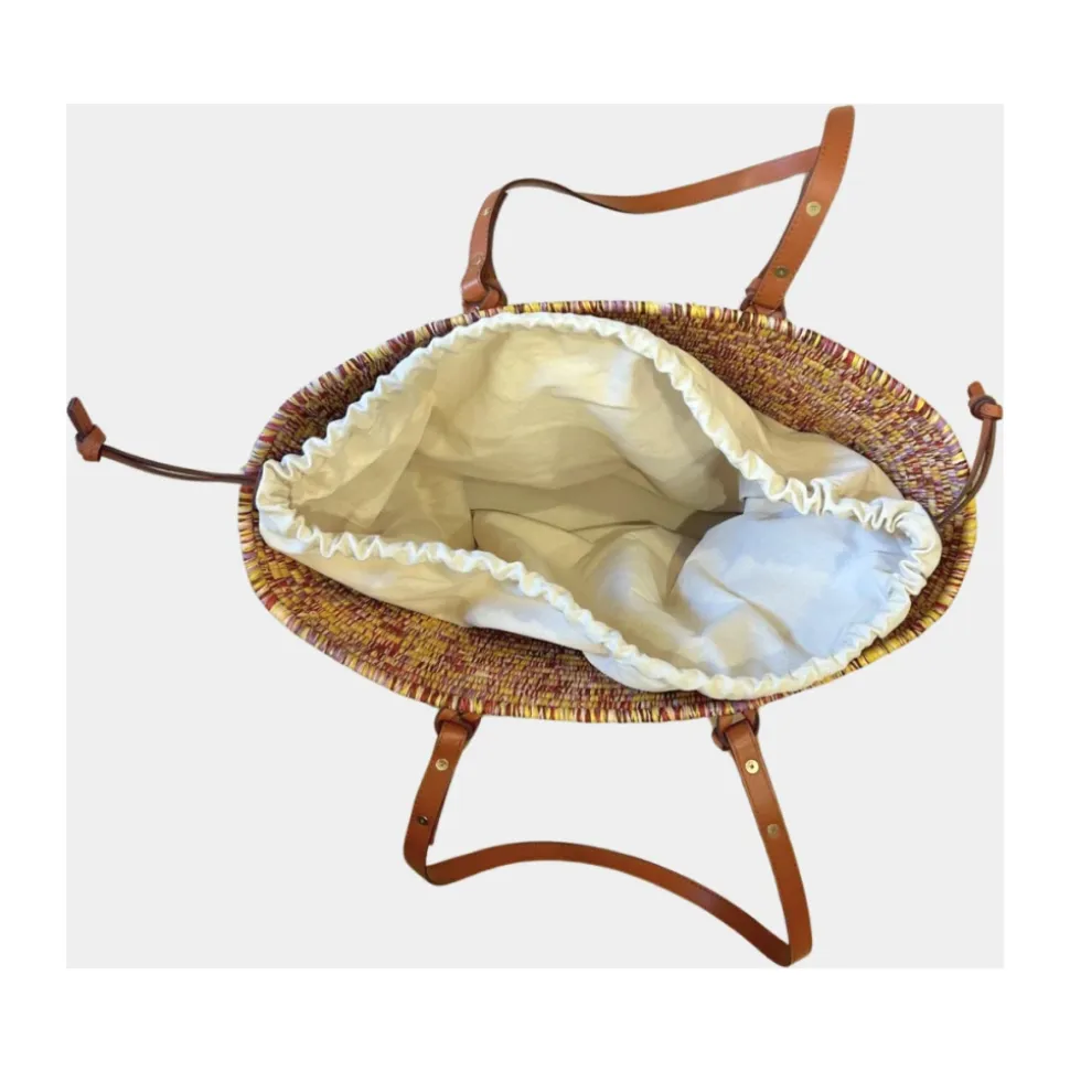 Baby Capri Sac Panier en Paille