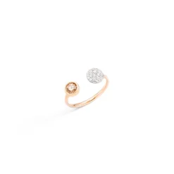 Bague Diamant Or Rose