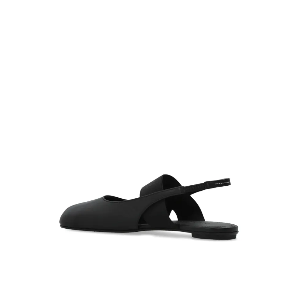 Ballerines en cuir