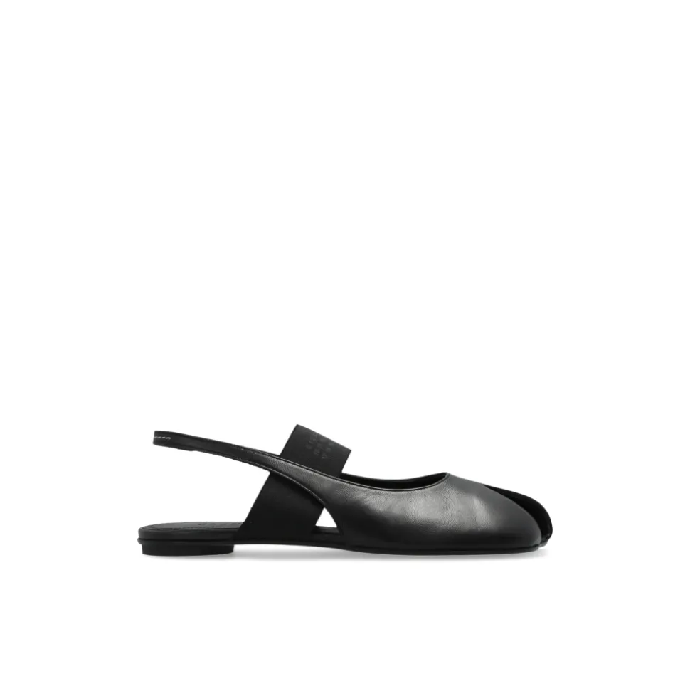 Ballerines en cuir