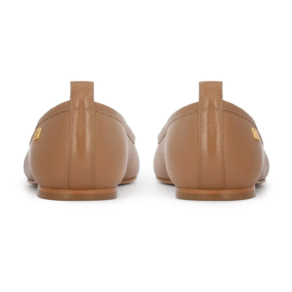Ballerines en cuir