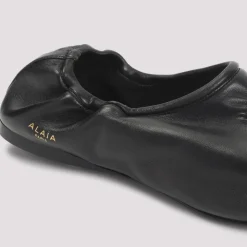 Ballerines souples en cuir