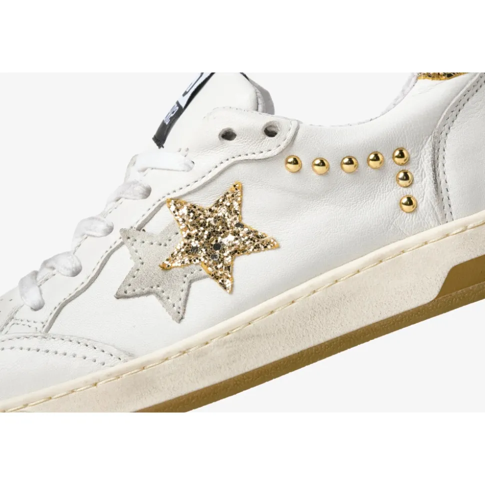 Baskets Basses en Cuir Souple