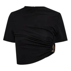 Bezel Quartz Ruched T-shirt