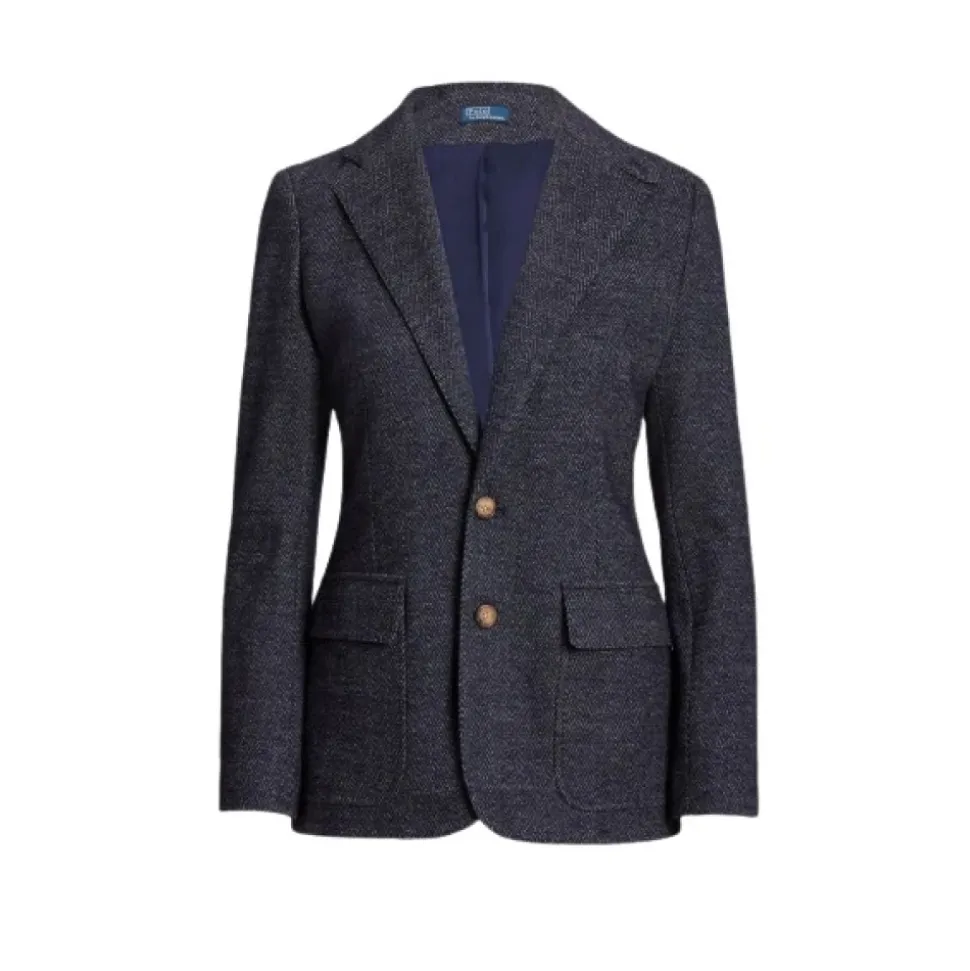 Blazer Chevron à Chevrons