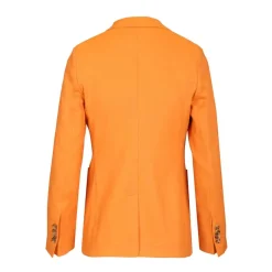Blazer non doublé à simple boutonnage et deux boutons