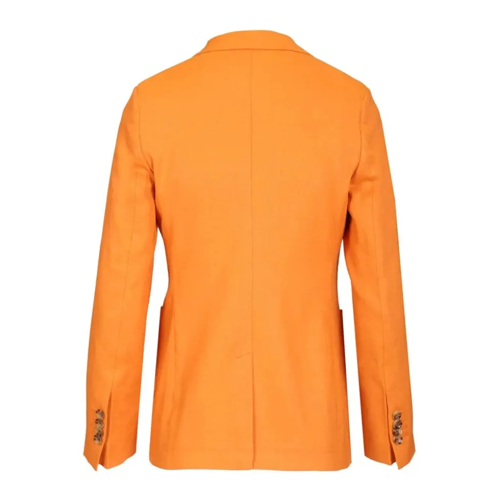 Blazer non doublé à simple boutonnage et deux boutons