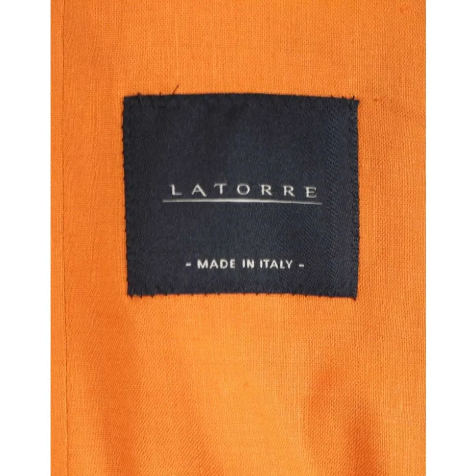 Blazer non doublé à simple boutonnage et deux boutons