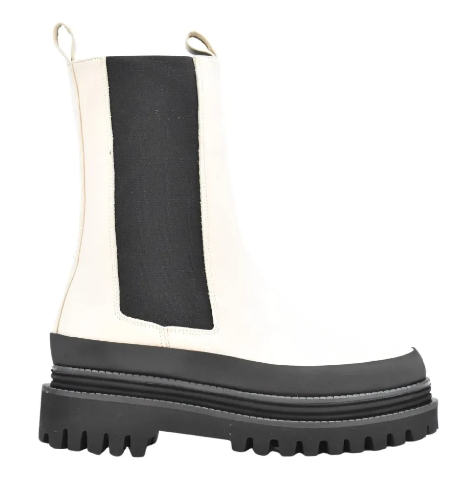 Bottes Chelsea Blanches