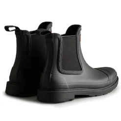 Bottes Chelsea Commando Noires Imperméables