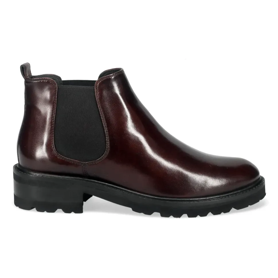 Bottes Chelsea en Cuir Marron