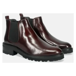 Bottes Chelsea en Cuir Marron