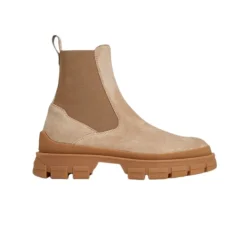 Bottines Chelsea en daim à semelle profilée
