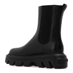 Bottines en cuir