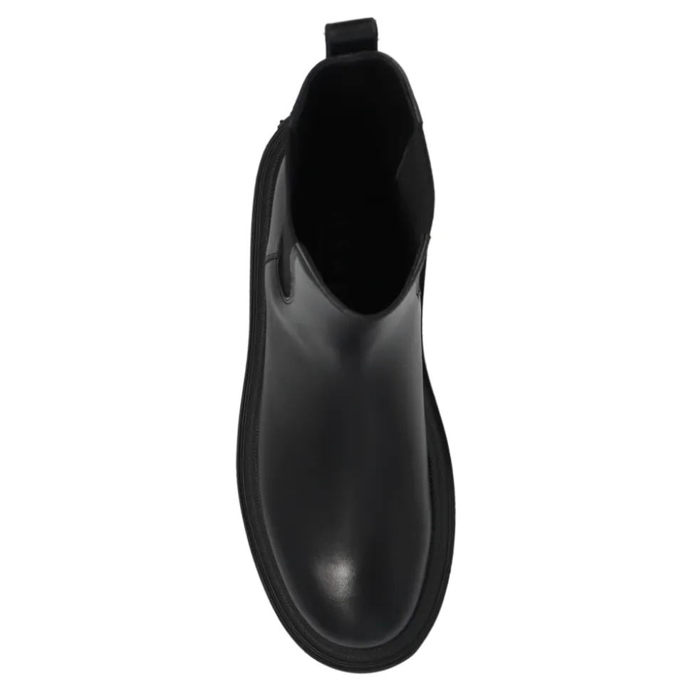 Bottines en cuir