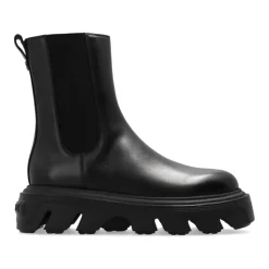 Bottines en cuir