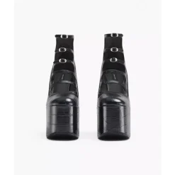 Bottines Kiki à Imprimé Croco