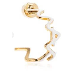 Boucles d'oreilles avec logo