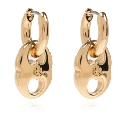 Boucles d`oreilles avec logo gravé