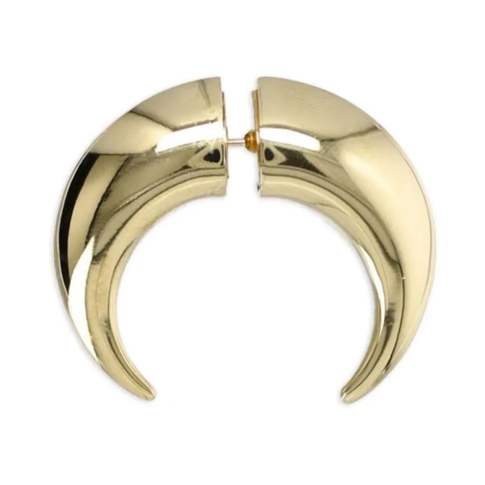 Boucles d`oreilles dorées