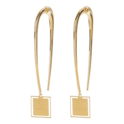 Boucles d`oreilles Logo Carré