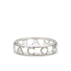 Bracelet Logo Monogramme Argenté