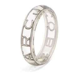 Bracelet Logo Monogramme Argenté
