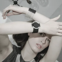 Bracelet Mega Ring en Cuir