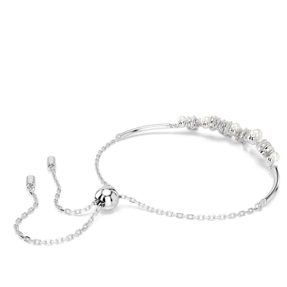 Bracelet Unisexe Constella Crystal Pearl Blanc 5705618