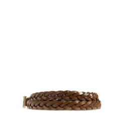 Braided Leather Belt