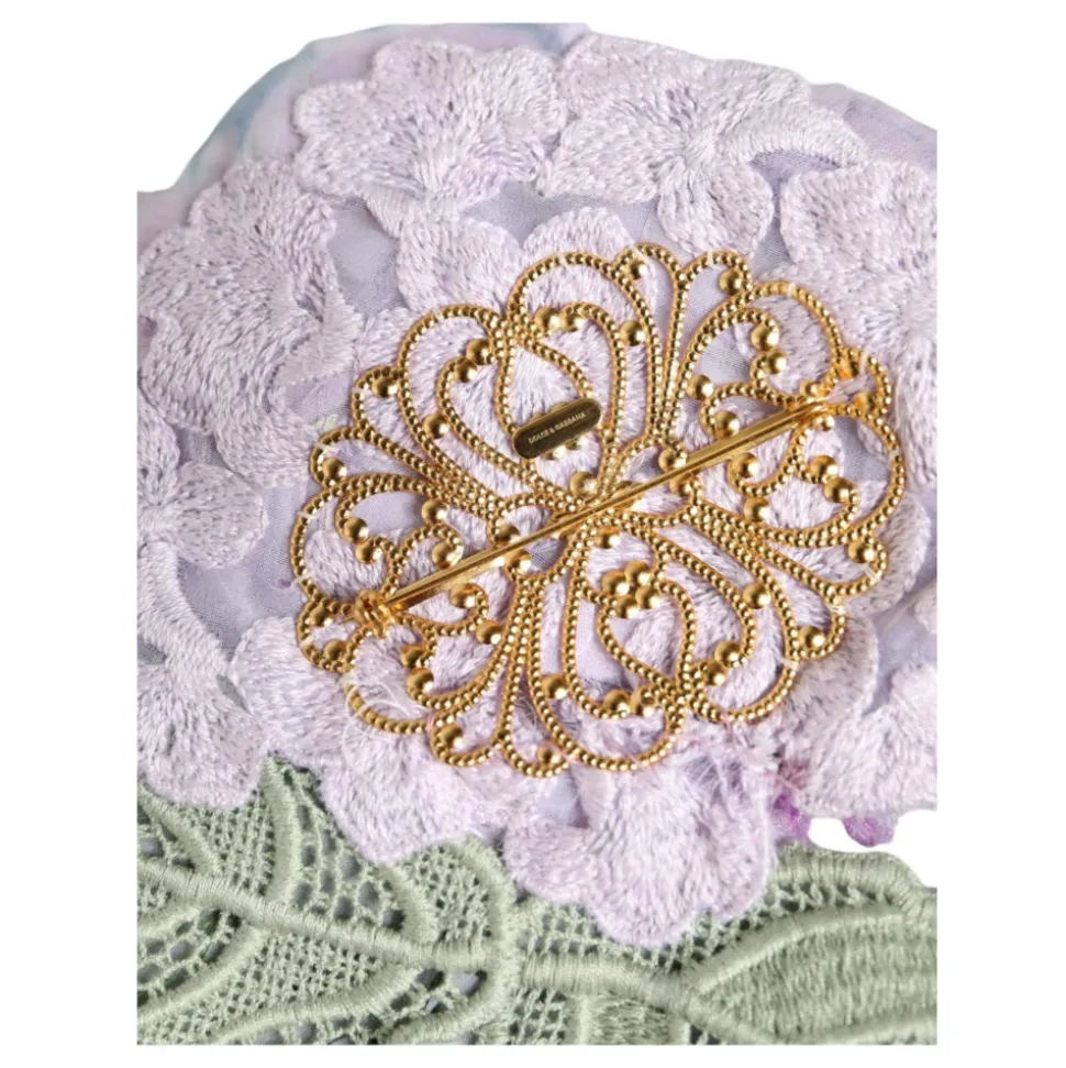 Broche en Or Hortensia Floral