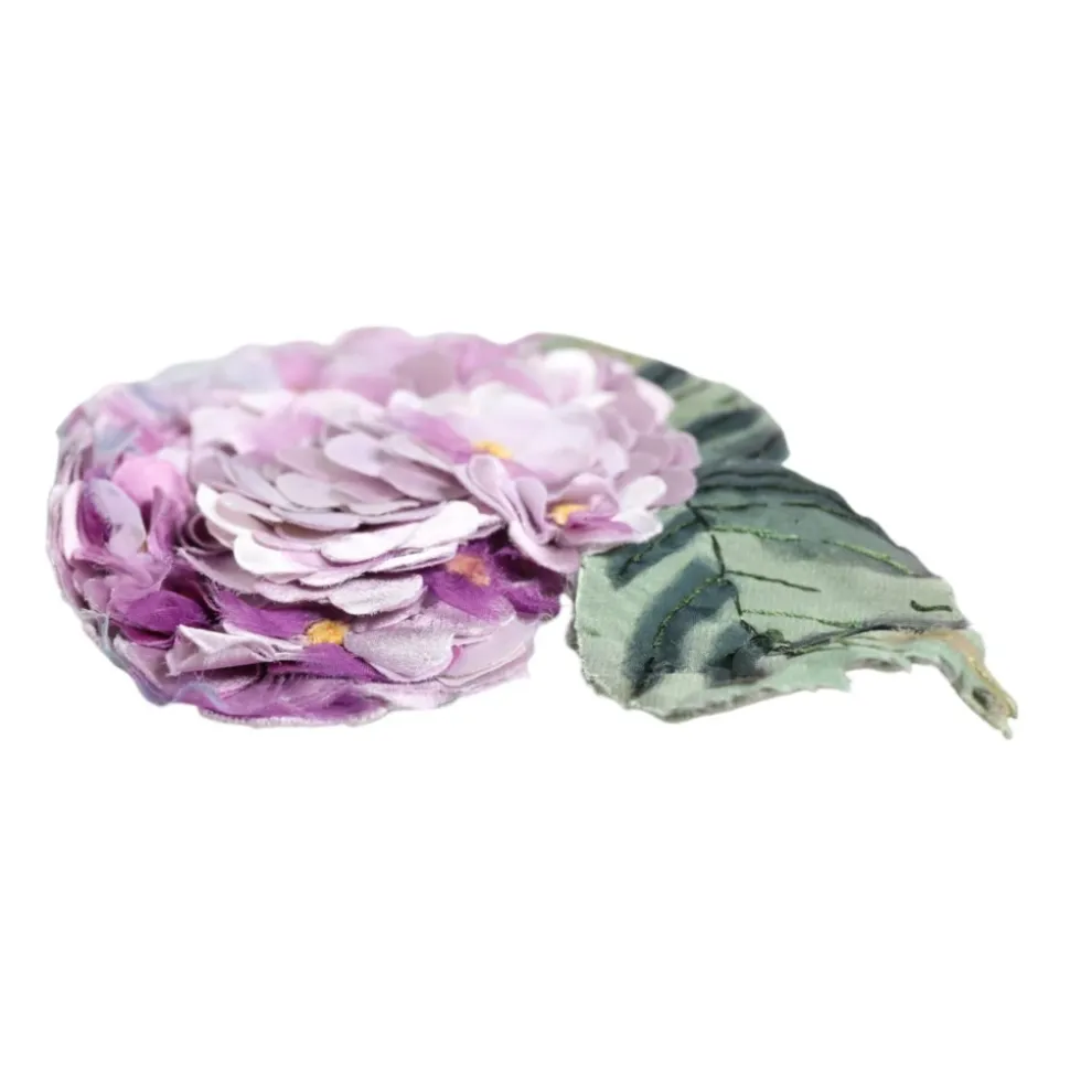 Broche en Or Hortensia Floral