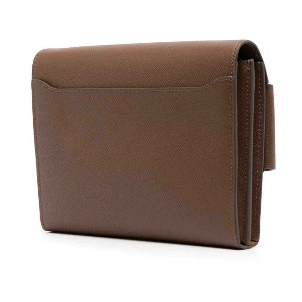 Buckle-Detail Leather Shoulder Bag