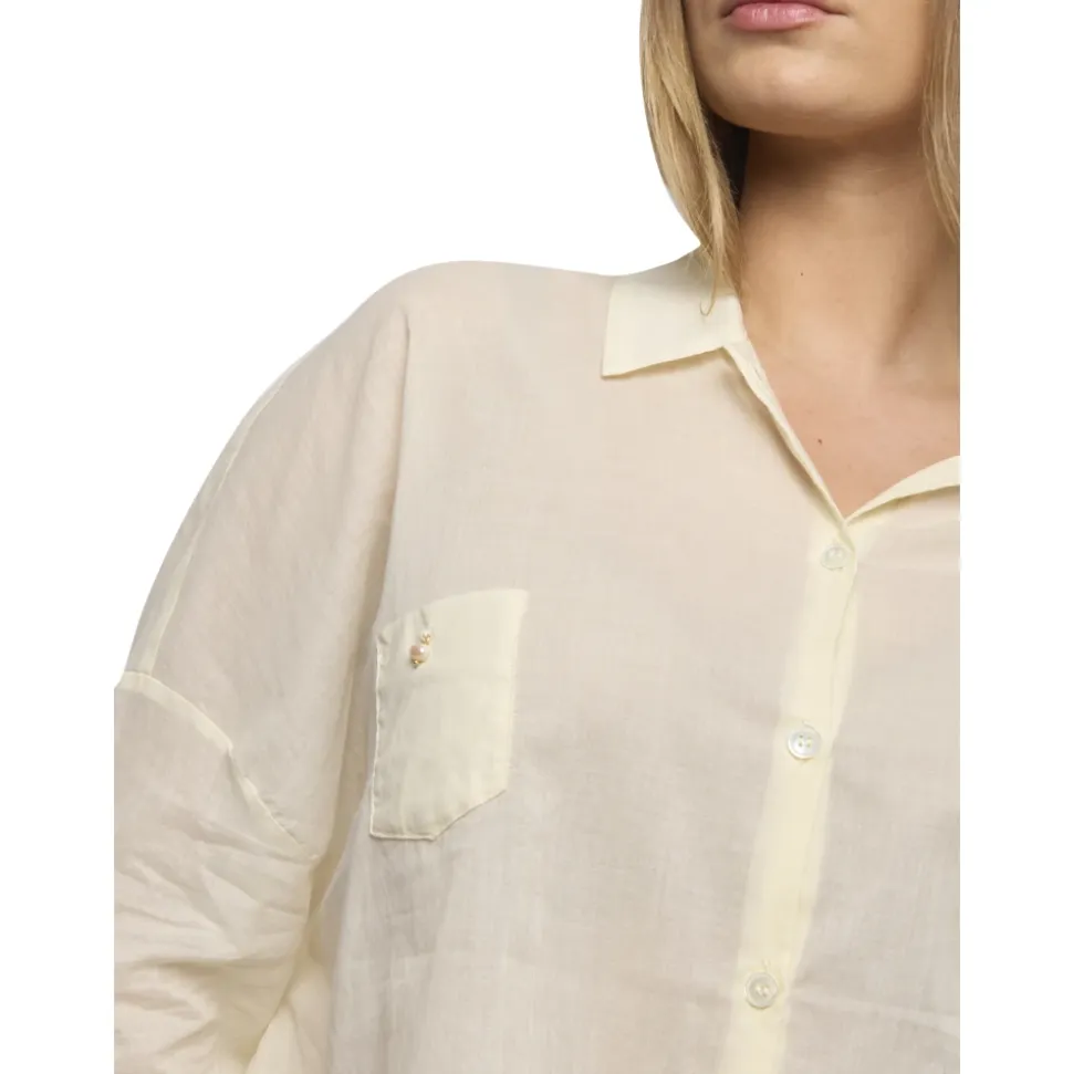 Camicia in Mussola di Cotone