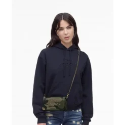 Camo Jacquard Chain Mini Bag