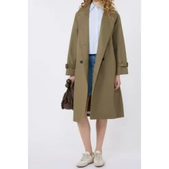 Canasta Reversible Midi Trench Coat