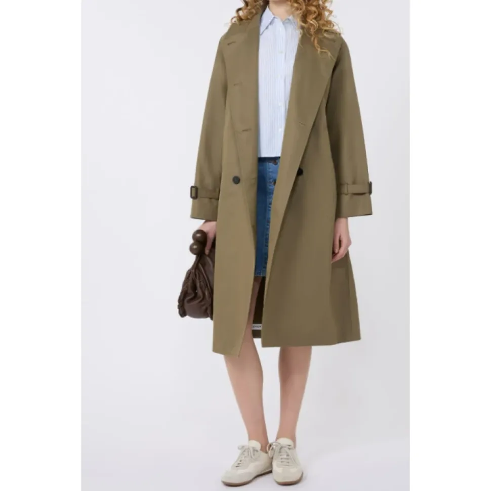 Canasta Reversible Midi Trench Coat