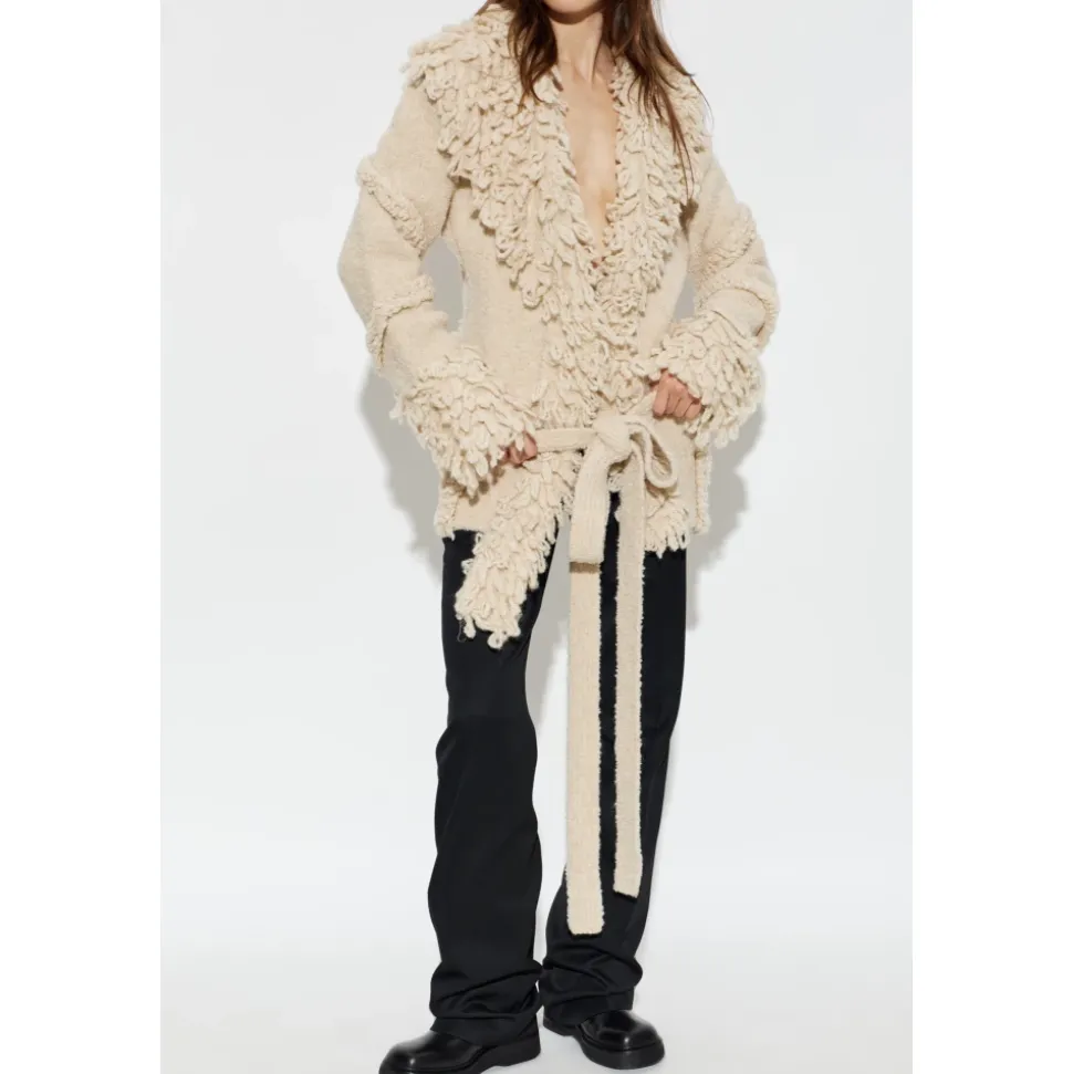 Cardigan à franges