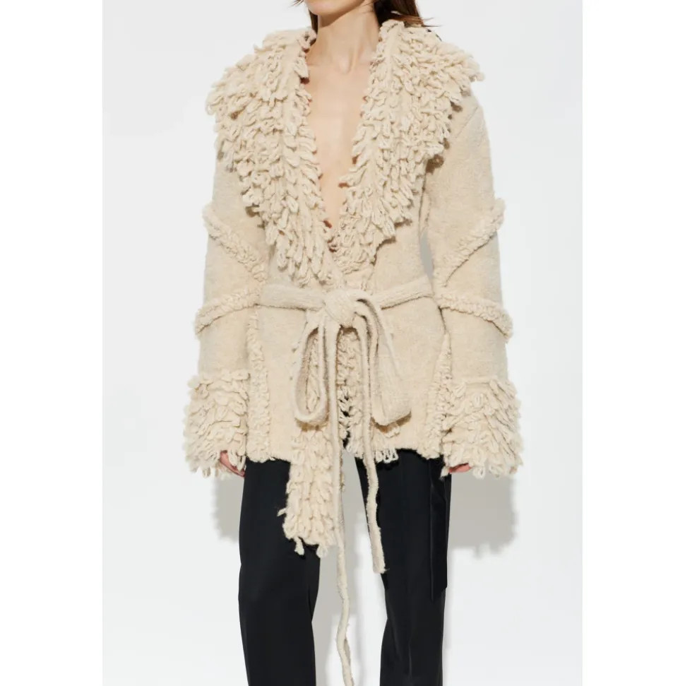 Cardigan à franges