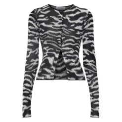 Cardigan imprimé animalier