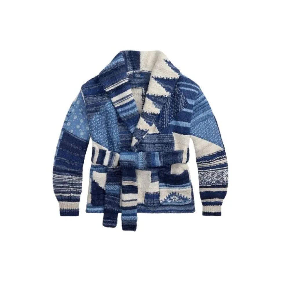 Cardigan Intarsia Patchwork