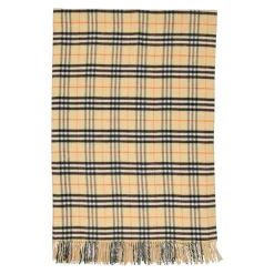 Carreaux Laine et Cachemire Couverture