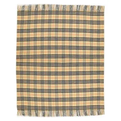 Carreaux Laine et Cachemire Couverture