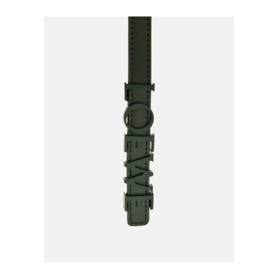 Ceinture Audacieuse Vert Forêt avec Logo