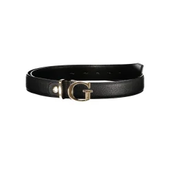 Ceinture, boucle métallique, logo